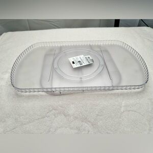 Target Bullseye's Playground Rectangle Rotating Susan 15" x 9 Food Safe Tray